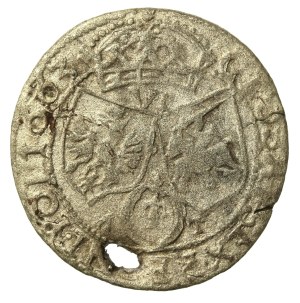John II Casimir, imitation of a sixpence (747)