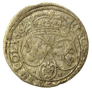 John II Casimir, Sixteen 1662 AT, Cracow (757)
