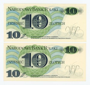 People's Republic of Poland, 10 gold 1982 Series: H, M. Total of 2 pcs. (377)