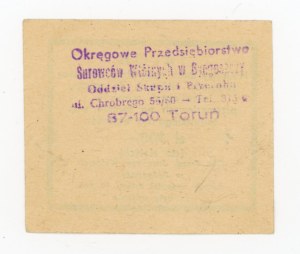 Recycled paper voucher - Torun province, 100 zlotys (383)