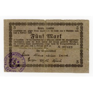 Szamotuły/Samter, 5 marek 1918 (390)