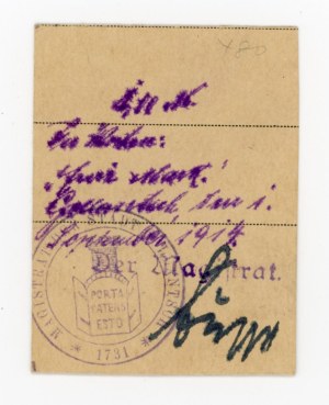 Glazancz/Gollantsch, 1 Mar 1914 (392)