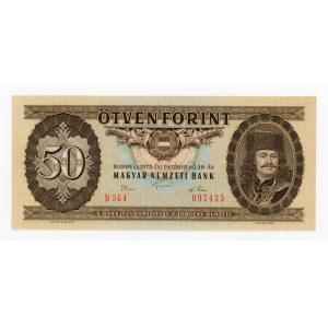 Węgry, 50 forintów 1975 (1016)
