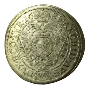 Austria, Leopold I, 6 krajcars 1688 MW, Vienna (555)