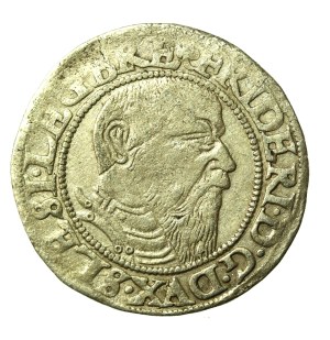 Silesia, Ks. Legnicko-Brzesko-Wołowskie, Frederick II, Grosz 1545, Brzeg (556)