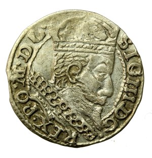 Sigismund III Vasa, 1607 penny, Cracow (570)