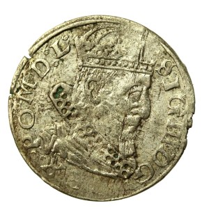 Sigismund III Vasa, 1627 penny, Vilnius (574)