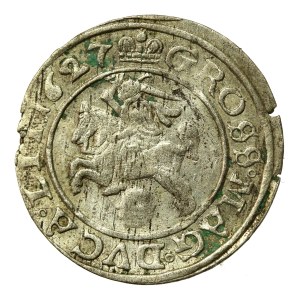 Zygmunt III Waza, Grosz 1627, Wilno (574)