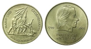 Germany, GDR, set of 10 and 20 marks 1972. total of 2 pcs. (585)