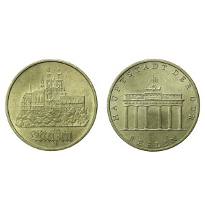 Niemcy, NRD, zestaw 5 marek 1971-1972. Razem 2 szt. (586)