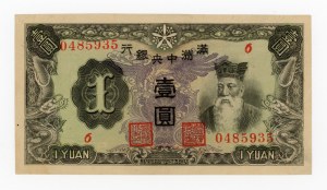 China, 1 yuan (1944) (1055)