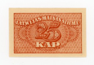 Latvia, 25 Kapeikas 1920 (1065)