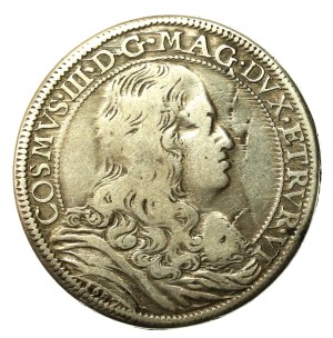 Italy, Cosmus III, Florence, piastr, 1682 (477)