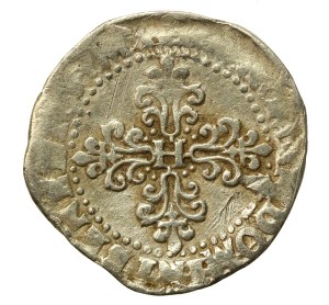 Henry III of Valois, 1/4 Frank. Rare denomination (486)