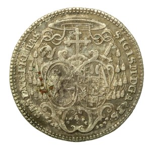 Austria, Arcybiskupstwo Salzburg, 10 krajcarów 1754, Salzburg (487)