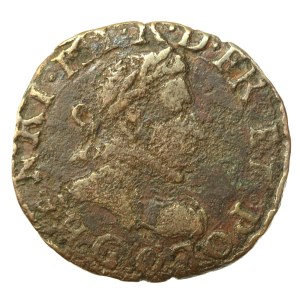 Henryk III Walezy, Double tornois (podwójny denar) (489)