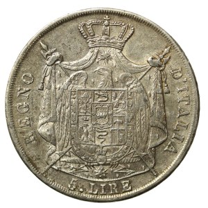 Królestwo Włoch, Napoleon I, 5 lirów 1811, Mediolan (651)