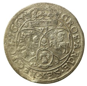 John II Casimir, Szóstak 1667 TLB, Bydgoszcz (664)