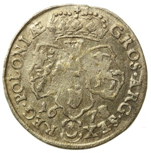 John III Sobieski, Sixpence 1678, Bydgoszcz - Leliwa in oval shield (669)
