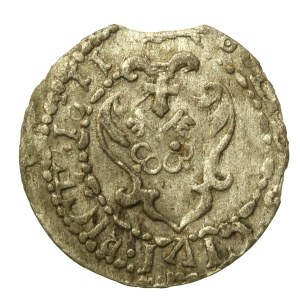 Sigismund III Vasa, Shelly 1611, Riga. variety with full date (679)