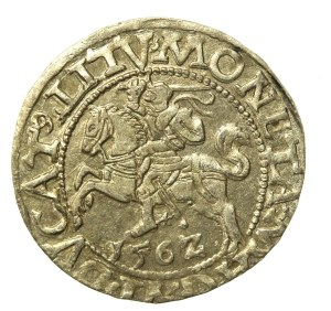 Sigismund II Augustus, Half-penny 1562 Vilnius - L/LITV. Tail up (680)