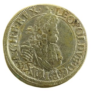 Austria, Leopold I, 15 Krajcarów, Würzburg 1685 (693)