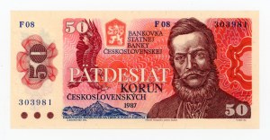 Czechoslovakia, 50 crowns 1987 (1118)