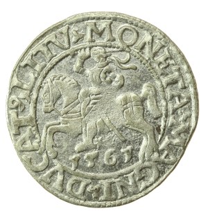 Sigismund II Augustus, Half-penny 1561, Vilnius - LI/LITV (1210)