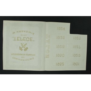 Towarzystwo dla Przedsiębiorstw Górniczych TEPEGE S.A. w Krakowie, 20 x 1.000 mkp 1923 (954)