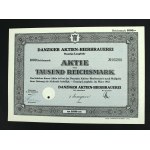 Danzig, Danziger Aktien-Bierbrauerei (Brewery) RM 1,000, 1942 (957)
