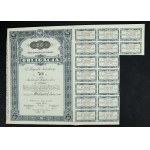 6% National Loan - registered bond 50 zlotys 1934 (975)