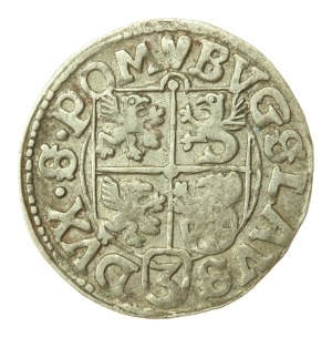 Pomerania, Boguslaw XIV, 1618 penny, Darlowo (1232)