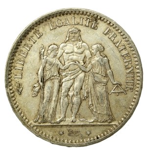 France, Third Republic, 5 francs 1873, Paris (933)