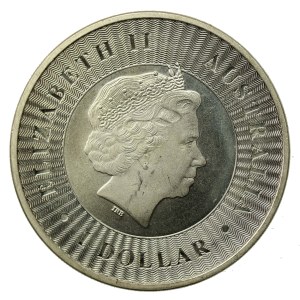 Australia, Elżbieta II, 1 dolar 2017 - Kangur, 1 oz. Ag 999 (940)
