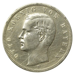Germany, Bavaria, Otto I, 5 marks 1903 (942)