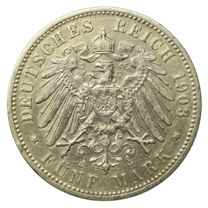 Niemcy, Bawaria, Otto I, 5 marek 1903 (942)