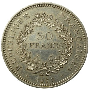 France, Fifth Republic, 50 francs 1977 (978)