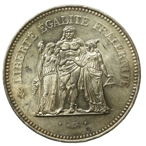 France, Fifth Republic, 50 francs 1977 (979)