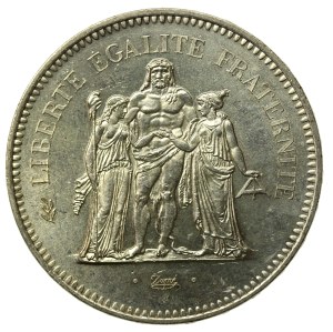 France, Fifth Republic, 50 francs 1976 (980)