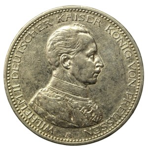 Germany, Prussia, Wilhelm II, 5 marks 1913 (983)