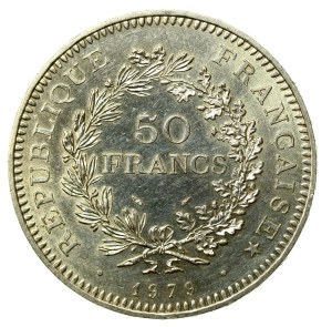 France, Fifth Republic, 50 francs 1979 (988)
