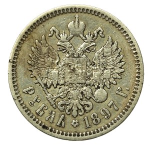 Russia, Nicholas II, Ruble 1897 (993)
