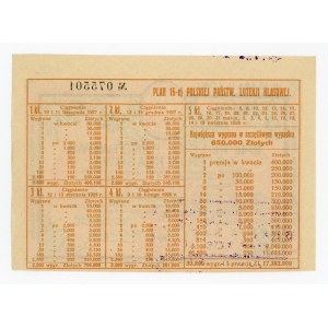 16 Loteria Klasowa, Kraków 1927 (1255)