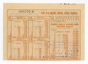 16 Class Lottery, Krakow 1927 (1255)