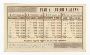 57 Class Lottery, Krakow 1949 (1256)