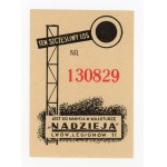Advertising voucher of Nadzieja collector
