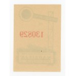 Advertising voucher of Nadzieja collector