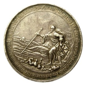 Niemcy, Norymberga, medal religijny, początek XVIII wieku (625)