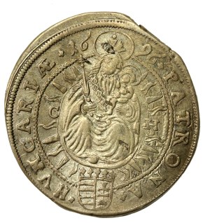 Austria, Leopold I, 15 krajcars 1696, CH Bratislava (638)
