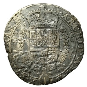 Spanish Netherlands, Brabant, 1/4 Patagon 1631, Brussels (640)